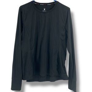 Spyder Active Women's XL Long Sleeve Thumb Hole Athletic Top Shirt SP1000U